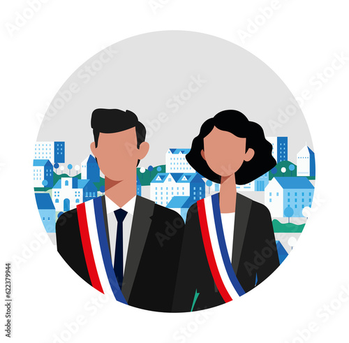 maires hommes et femme