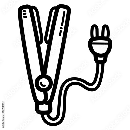 straighten line icon style