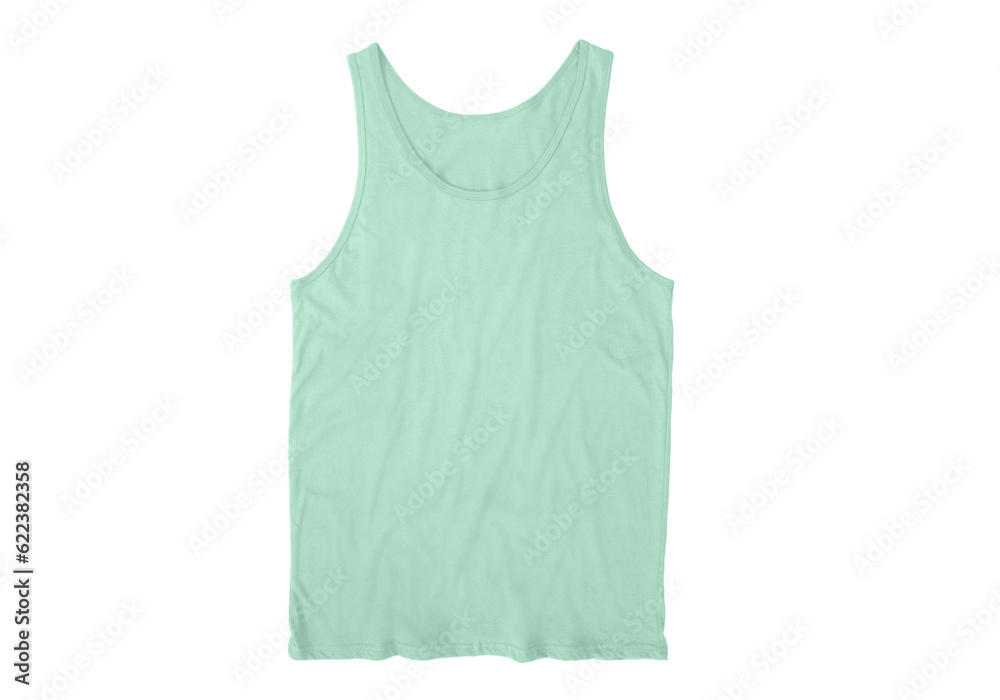 Men's Regular-Fit Tank Top, Undershirts front Mint Men's Regular-Fit Tank Top, Undershirts front Mint