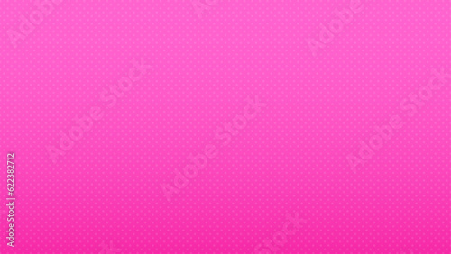 Slika na platnu ビビッドなピンク色のグラデーションに薄い水玉模様のテクスチャ - ホットピンクのバナー･背景素材