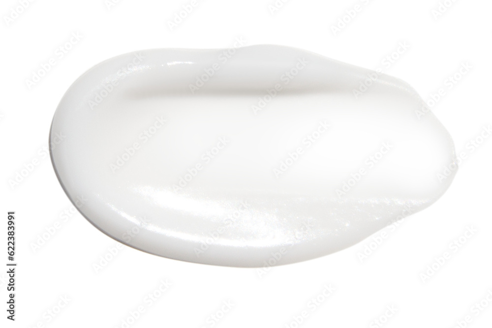 A smear of cream on a blank background. PNG A smear of cream on a blank background. PNG