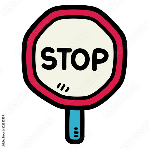 stop filled outline icon style