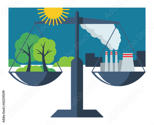 Green economy - balance of ecology and production