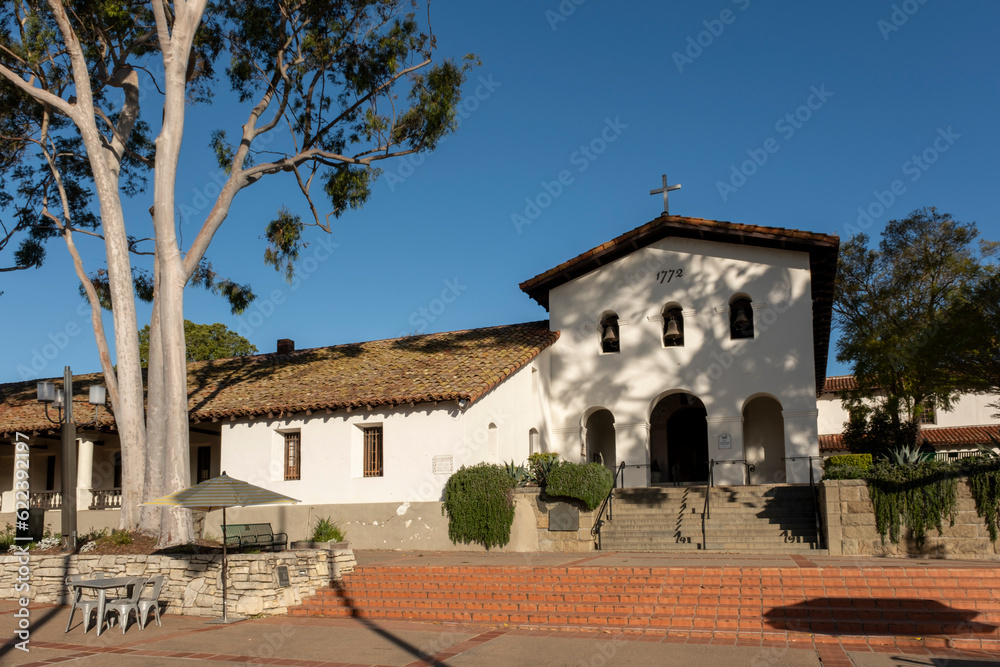 Building of Old Mission San Luis Obispo, California, USA