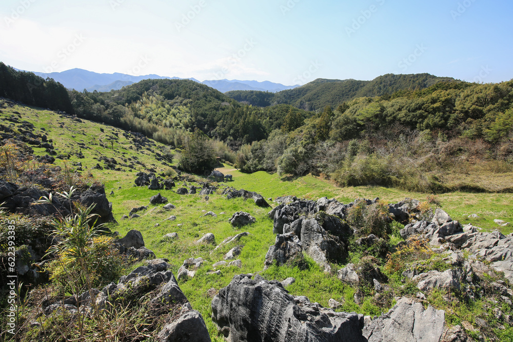 高知県佐川町　ナウマンカルスト