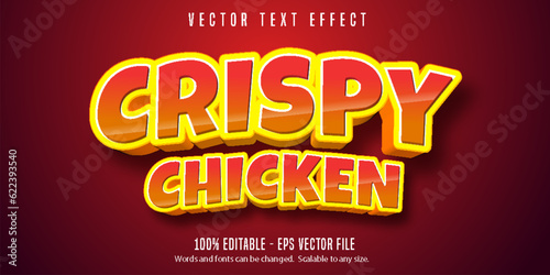 Editable Text Effect, Cartoon and Comic Text Style photo