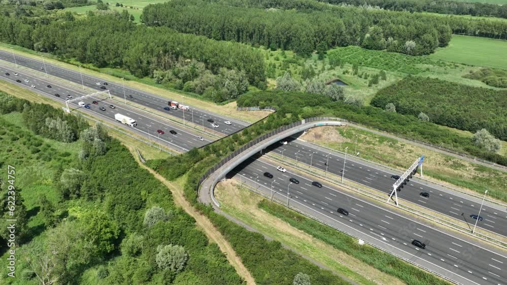 Ecoduct, wilflide passing and transportation highway. Ecoduct, wilflide passing and transportation highway.
