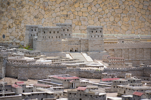 Jerusalem Model City Closeups