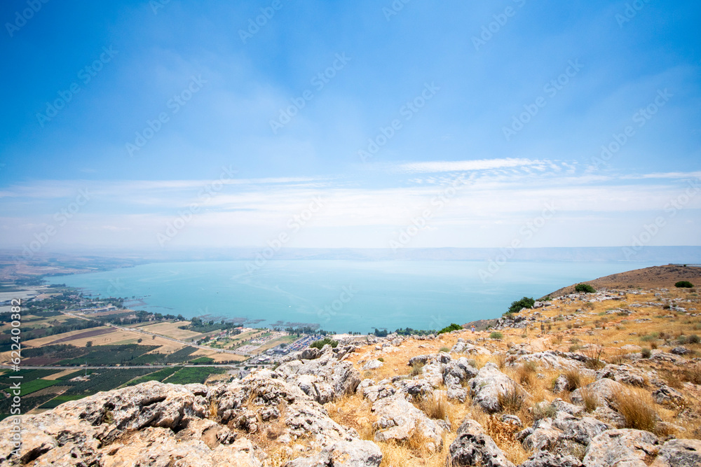 View of Galilee from Mount Arbel