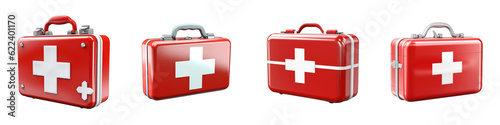 First Aid Kit clipart collection, vector, icons isolated on transparent background