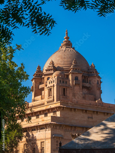 Umaid Bhawan palace hotel in Jodhpur in Rajasthan