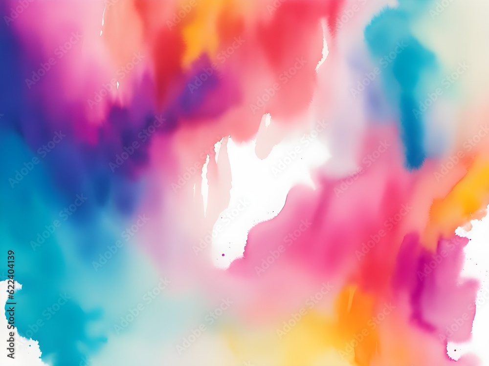 Abstract artistic watercolor background