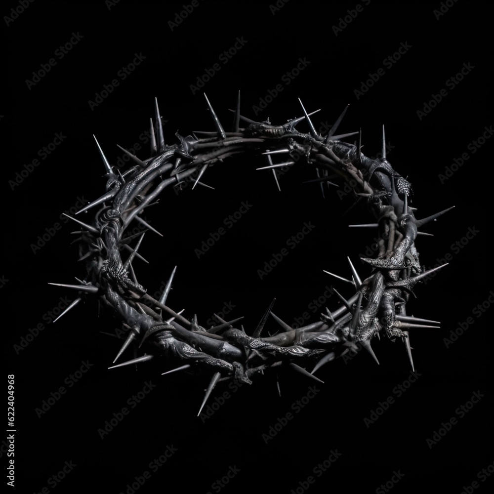 A crown of thorns. 