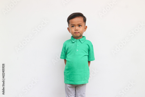 Portrait of a cute and adorable little boy