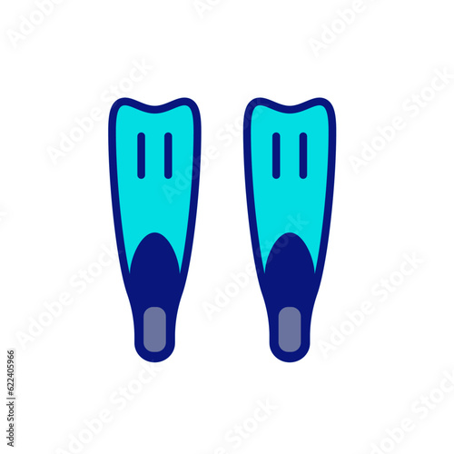 Adult Snorkeling Full Foot Pocket Fins flippers