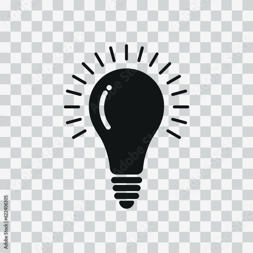 vector icon light bulb