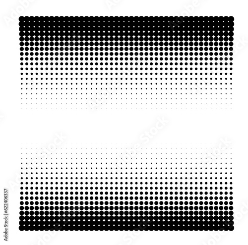 Halftone gradient vector. Retro background
