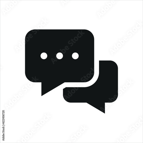 vector icon talk chat