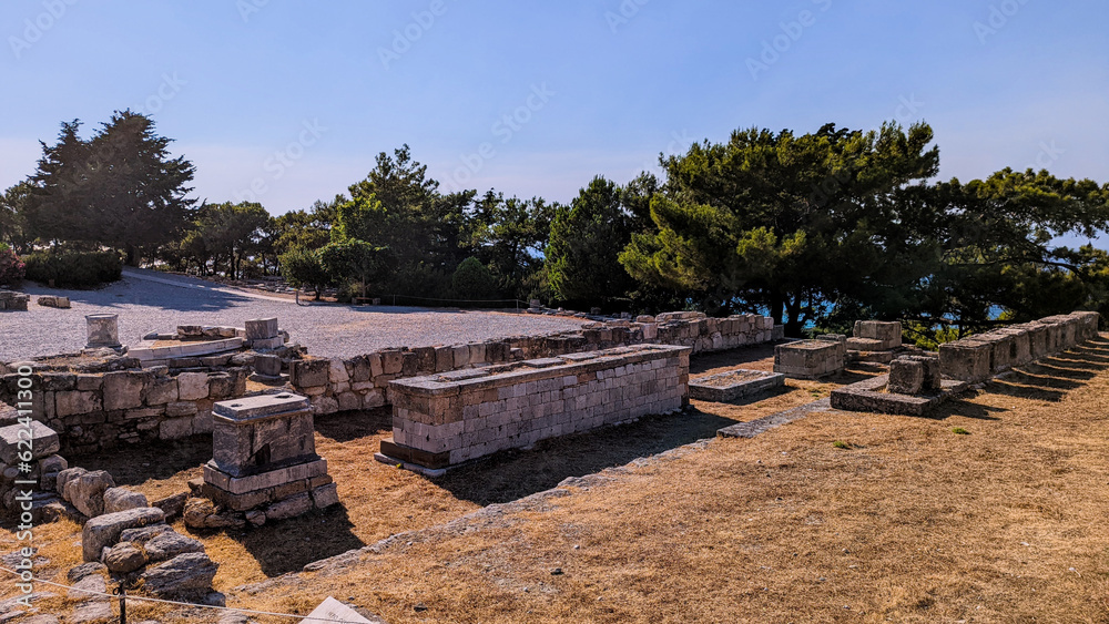 Ruines grecques à Rhodes