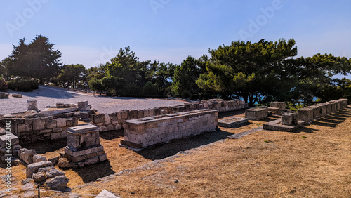 Ruines grecques à Rhodes