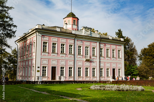 The manor of Bolshye Vyazemy, the Manor house of the Princes Golitsyn. The State Historical and Literary Museum-Reserve of A.S. Pushkin. Moscow region, Russia