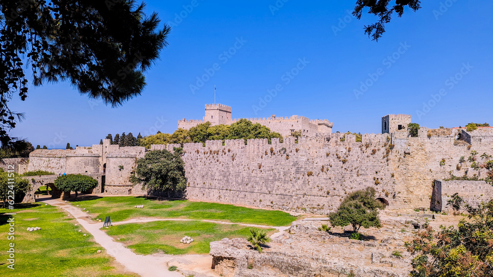 Fototapeta premium Ruines grecques à Rhodes
