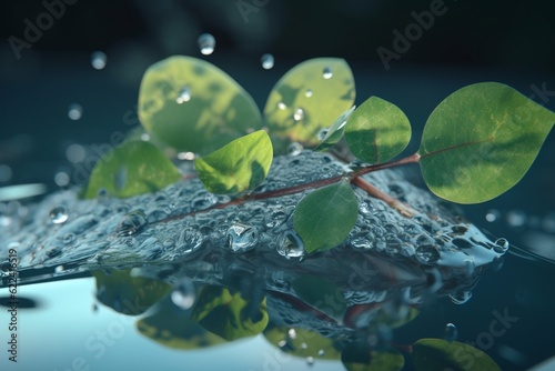 water leaf, Generative AI