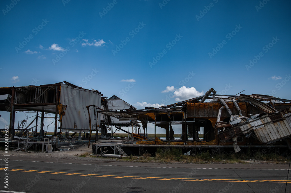 Abandoned Building After Hurricane Ida3