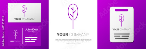 Logotype Spinach icon isolated on white background. Logo design template element. Vector