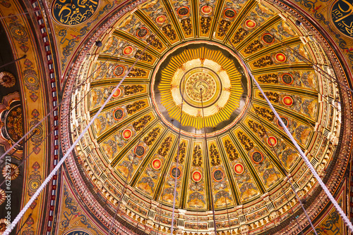 ceiling of the citadel in Cairo