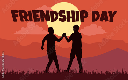 vector image international friendship day illustration © Akhmad