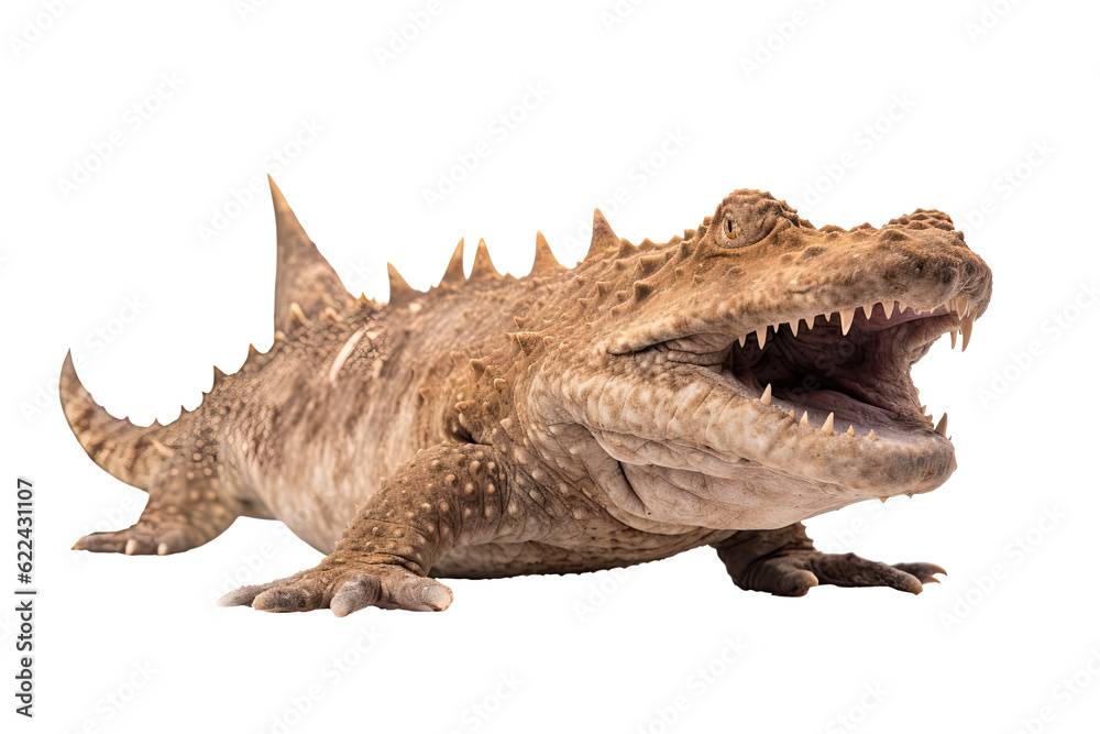 Woegong shark Orectolobidae, Transparent background. generative AI Woegong shark Orectolobidae, Transparent background. generative AI