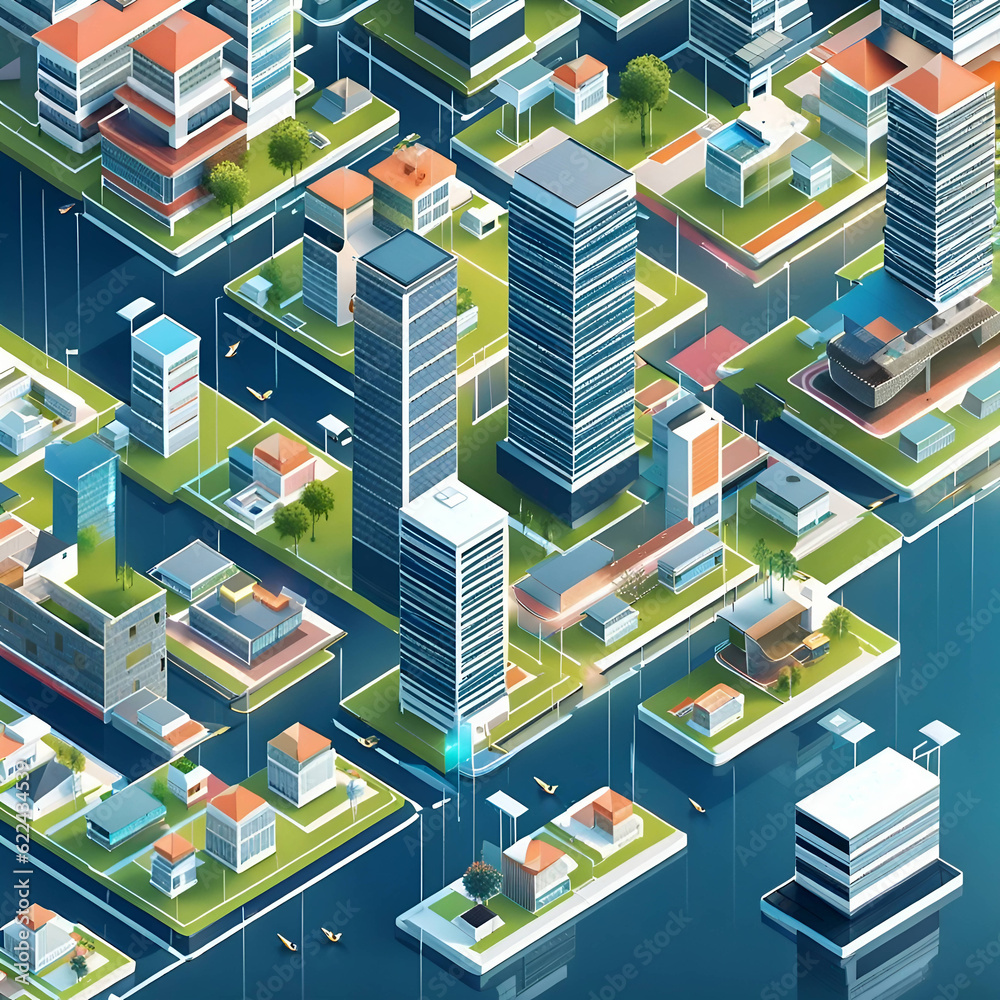 modern smart city
