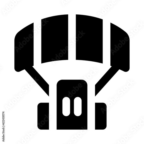 parachute icon for your website, mobile, presentation, and logo design.