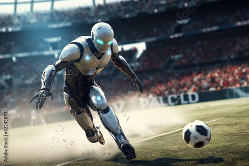 AI robots are playing football | Generative AI