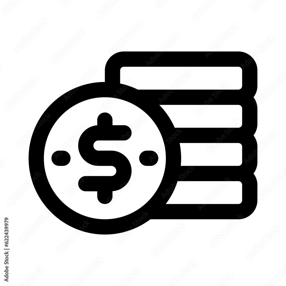 coin icon for your website, mobile, presentation, and logo design. coin icon for your website, mobile, presentation, and logo design.