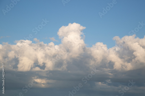 Fototapeta Naklejka Na Ścianę i Meble -  Storm clouds.Background of the summer sky with thunderclouds.
