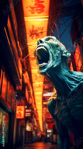 Nightmare Fuel: Bone-Chilling Horror Poster Art, Generative AI