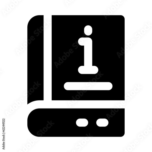 guide book icon for your website, mobile, presentation, and logo design.