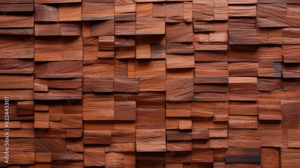 a detailed close-up of a wooden block wall a detailed close-up of a wooden block wall