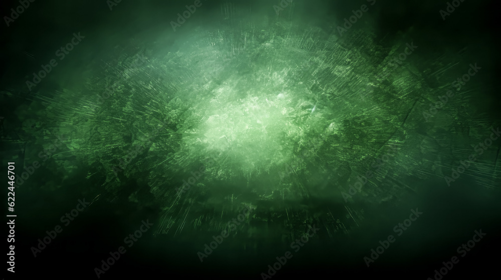 A vibrant green texture is illuminated by gentle light, creating a stunning backdrop.
