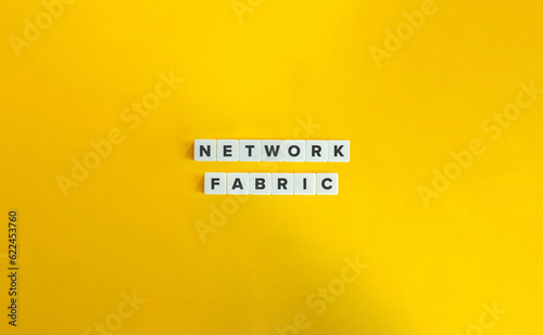 Network Fabric Term and Concept Image.