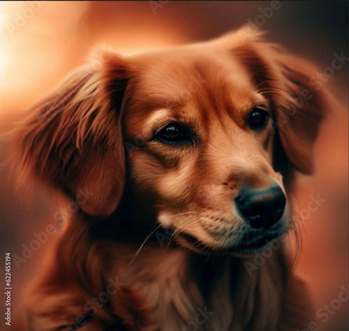 golden retriever dog Generative AI 