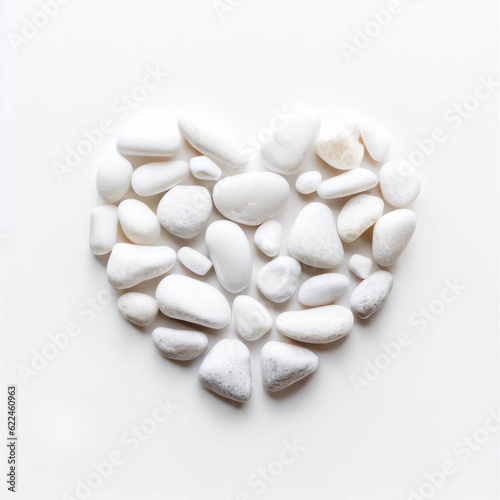 Stone Love: Heart-Shaped Stones, Generative AI