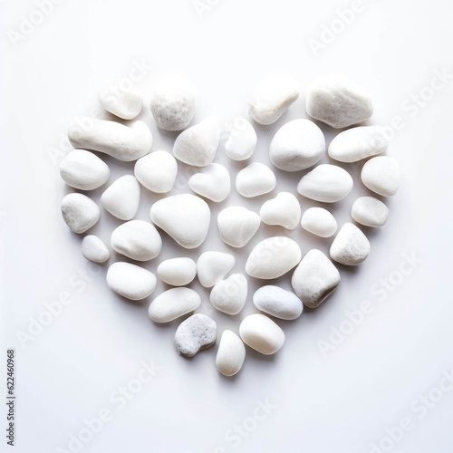 Stone Love: Heart-Shaped Stones, Generative AI