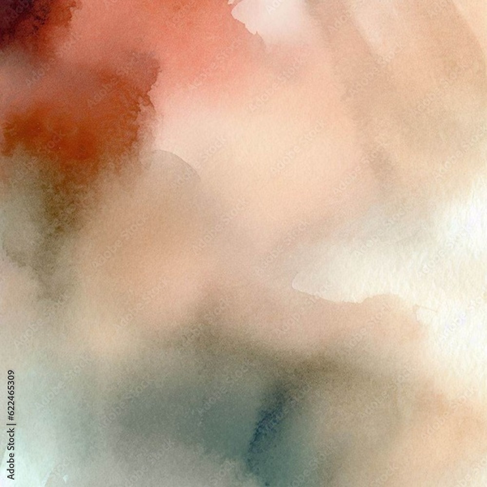 abstract watercolor background Generative AI 