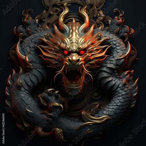  Traditional Chinese Dragon: A Symbol of Power and Fortune © Jardel Bassi