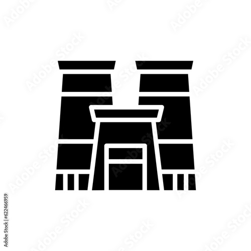 Luxor Temple Glyph Icon