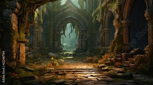 A fantastic and mysterious place worth discovering game art