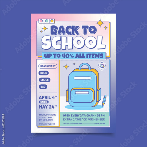 Back To School Flyer Template